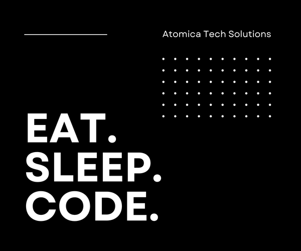 Eat Sleep Code Mouse Pad, 230mm x 190mm x 3mm - Ideal for Developers and Tech Enthusiasts